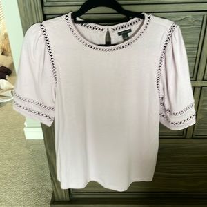 Ann Taylor Lavender T-shirt